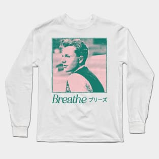 Breathe - Hands To Heaven   • •  Retro Style Aesthetic Design Long Sleeve T-Shirt